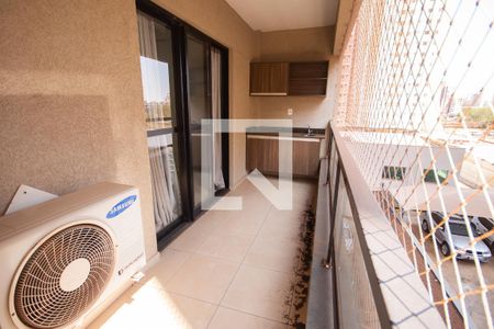 Sacada de apartamento para alugar com 1 quarto, 34m² em Nova Aliança, Ribeirão Preto