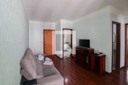 Sala de apartamento à venda com 3 quartos, 73m² em Rio Branco, Belo Horizonte