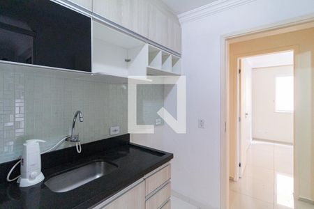 Apartamento à venda com 45m², 2 quartos e 1 vagaCozinha e área de serviço