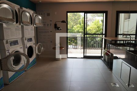 Studio à venda com 28m², 1 quarto e sem vagaLavanderia
