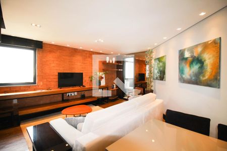 Sala de apartamento à venda com 1 quarto, 72m² em Vila Nova Conceição, São Paulo