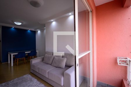 Sala - Varanda  de apartamento para alugar com 3 quartos, 70m² em Vila Firmiano Pinto, São Paulo