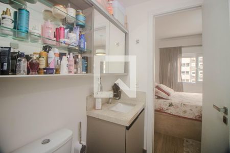 Apartamento à venda com 81m², 3 quartos e 2 vagasBanheiro da Suíte