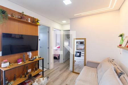 Sala de apartamento para alugar com 2 quartos, 42m² em Km 18, Osasco