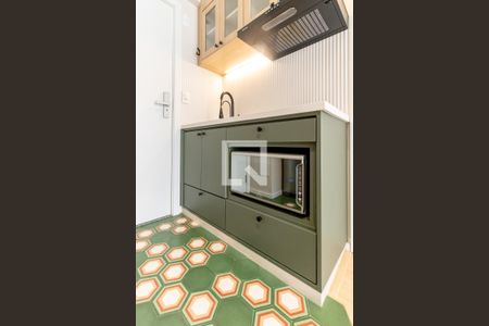 Studio para alugar com 30m², 1 quarto e sem vagaCozinha