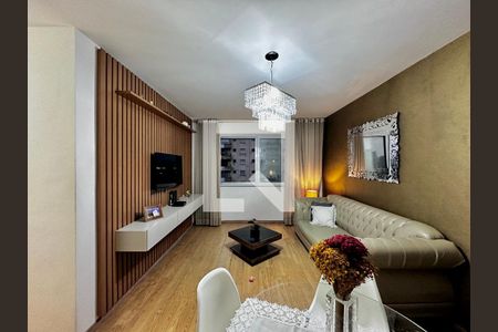 Sala de apartamento à venda com 1 quarto, 50m² em Vila Congonhas, São Paulo