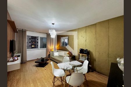 Sala de apartamento à venda com 1 quarto, 50m² em Vila Congonhas, São Paulo
