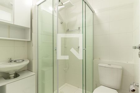 Banheiro de apartamento à venda com 1 quarto, 26m² em Vila Buarque, São Paulo
