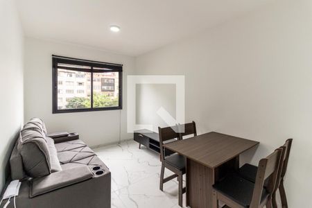 Sala de apartamento à venda com 1 quarto, 26m² em Vila Buarque, São Paulo