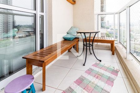 Varanda de apartamento à venda com 2 quartos, 57m² em Barra Funda, São Paulo