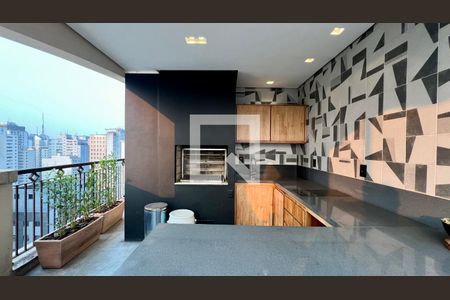 Apartamento para alugar com 235m², 2 quartos e 3 vagas Apartamento para alugar com 235m², 2 quartos e 3 vagasChurrasqueira da cobertura