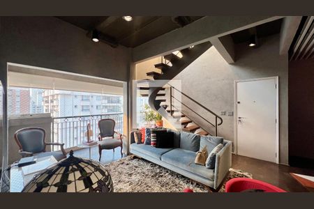 Sala de TV de apartamento para alugar com 2 quartos, 235m² em Paraíso, São Paulo