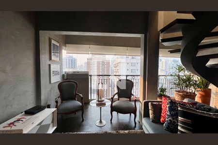 Sala de TV de apartamento para alugar com 2 quartos, 235m² em Paraíso, São Paulo