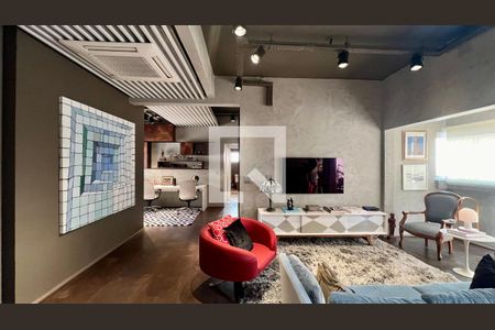 Sala de TV de apartamento para alugar com 2 quartos, 235m² em Paraíso, São Paulo