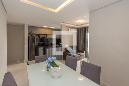 Sala de Estar/Jantar   de apartamento para alugar com 3 quartos, 75m² em Parque Gabriel, Hortolândia