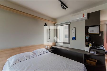 Sala/Quarto de kitnet/studio para alugar com 1 quarto, 27m² em Chácara Klabin, São Paulo
