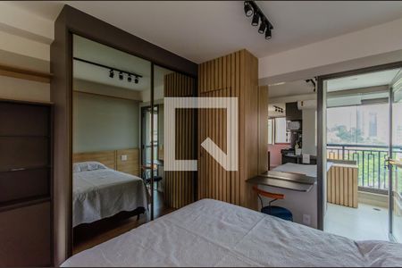 Sala/Quarto de kitnet/studio para alugar com 1 quarto, 27m² em Chácara Klabin, São Paulo