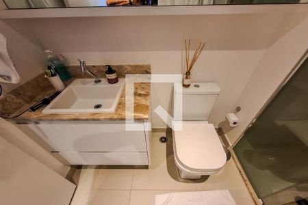Apartamento para alugar com 46m², 1 quarto e 1 vaga Apartamento para alugar com 46m², 1 quarto e 1 vagaBanheiro do Quarto Suíte