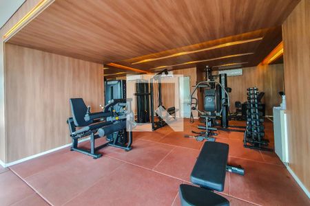 Apartamento para alugar com 46m², 1 quarto e 1 vaga Apartamento para alugar com 46m², 1 quarto e 1 vagaAcademia
