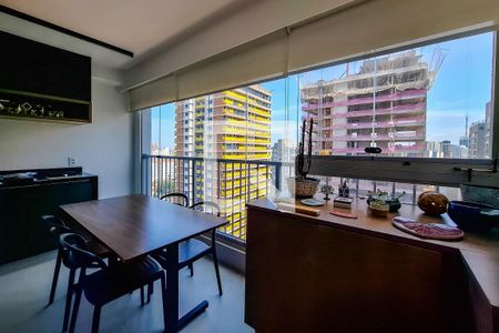 varanda de apartamento para alugar com 1 quarto, 46m² em Vila Mariana, São Paulo