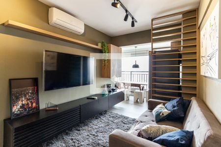 Sala de apartamento à venda com 1 quarto, 52m² em Campos Elíseos, São Paulo
