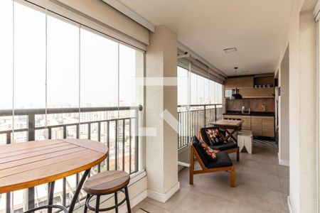 Apartamento à venda com 52m², 1 quarto e 2 vagasVaranda