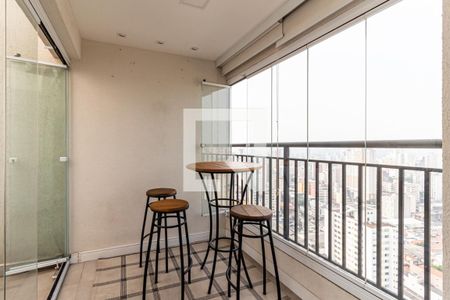 Apartamento à venda com 52m², 1 quarto e 2 vagasVaranda