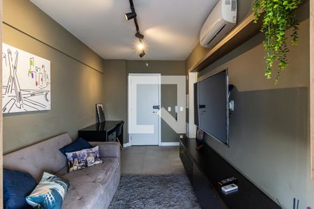 Sala de apartamento à venda com 1 quarto, 52m² em Campos Elíseos, São Paulo