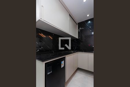 Studio para alugar com 25m², 1 quarto e sem vagaCozinha Americana