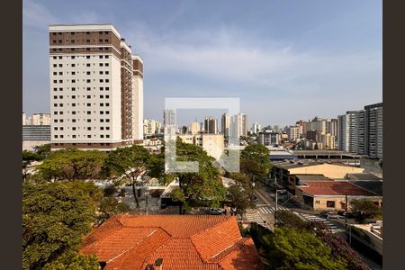 Vista da Sala de apartamento para alugar com 1 quarto, 50m² em Vila Assunção, Santo André