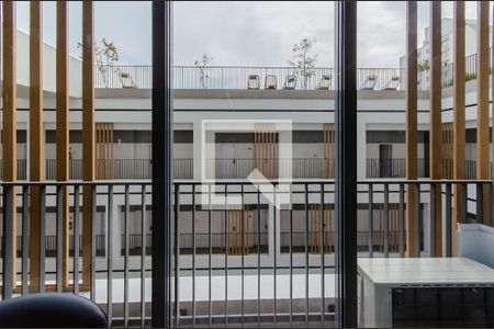 Studio à venda com 42m², 1 quarto e sem vagaVaranda