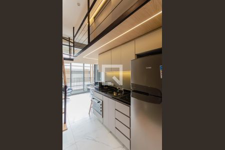 Studio à venda com 42m², 1 quarto e sem vagaCozinha