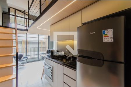 Studio à venda com 42m², 1 quarto e sem vagaCozinha