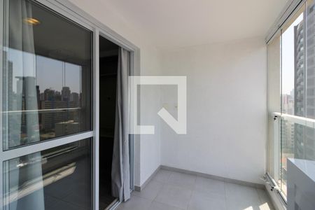 Varanda de kitnet/studio para alugar com 1 quarto, 23m² em Jardim Paulistano, São Paulo