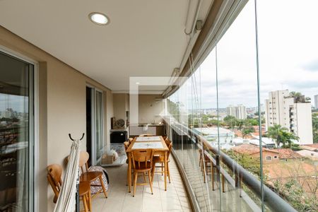 Varanda da Sala de apartamento à venda com 3 quartos, 154m² em Santo Amaro, São Paulo