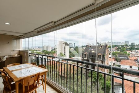 Varanda da Sala de apartamento à venda com 3 quartos, 154m² em Santo Amaro, São Paulo