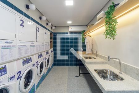 Studio para alugar com 26m², 1 quarto e sem vagaÁrea comum - Lavanderia