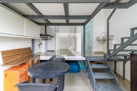 Sala de kitnet/studio para alugar com 1 quarto, 22m² em Jardim das Acácias, São Paulo