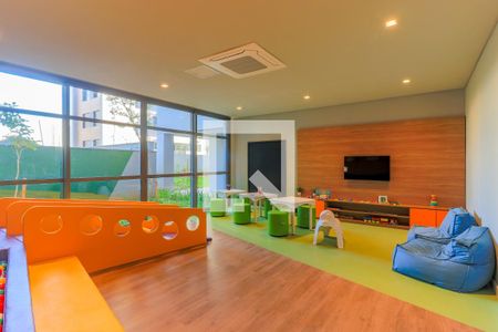 Studio para alugar com 22m², 1 quarto e sem vaga Studio para alugar com 22m², 1 quarto e sem vagaÁrea comum - Brinquedoteca