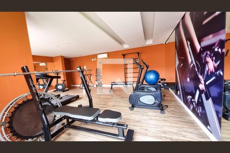 Apartamento para alugar com 44m², 2 quartos e 1 vaga Apartamento para alugar com 44m², 2 quartos e 1 vagaÁrea comum - Academia