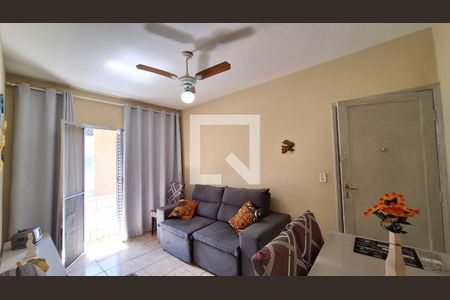 Sala de apartamento para alugar com 1 quarto, 70m² em Guilhermina, Praia Grande