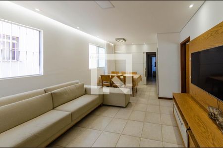 Sala de apartamento para alugar com 3 quartos, 85m² em Jardim America, Belo Horizonte