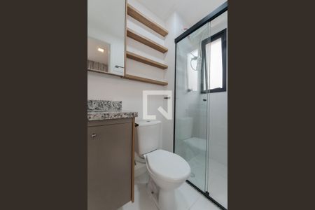 Studio para alugar com 31m², 1 quarto e sem vaga Studio para alugar com 31m², 1 quarto e sem vagaBanheiro