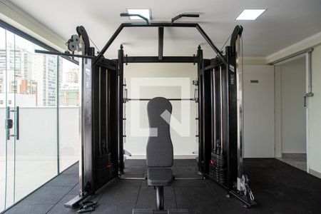 Studio para alugar com 31m², 1 quarto e sem vaga Studio para alugar com 31m², 1 quarto e sem vagaÁrea comum - Academia