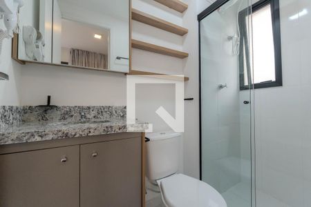 Studio para alugar com 31m², 1 quarto e sem vaga Studio para alugar com 31m², 1 quarto e sem vagaBanheiro