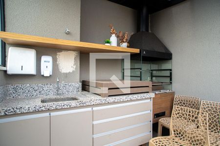 Studio para alugar com 31m², 1 quarto e sem vaga Studio para alugar com 31m², 1 quarto e sem vagaÁrea comum - Churrasqueira