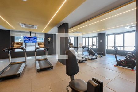 Apartamento à venda com 42m², 1 quarto e 1 vaga Apartamento à venda com 42m², 1 quarto e 1 vagaÁrea comum - Academia