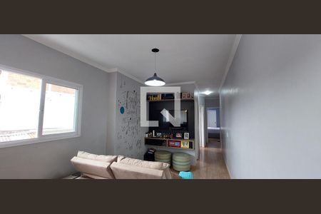 Sala de apartamento à venda com 2 quartos, 56m² em Vila Curuçá, Santo André