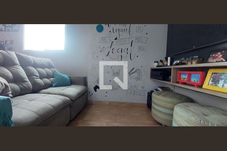 Sala de apartamento à venda com 2 quartos, 56m² em Vila Curuçá, Santo André