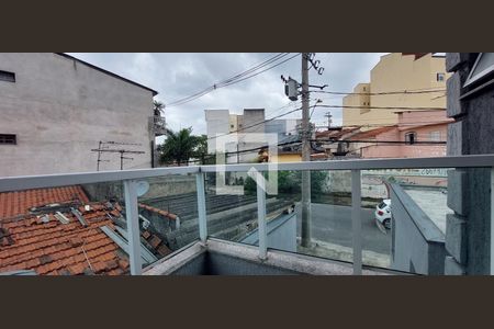 Varanda Quarto 1 de apartamento à venda com 2 quartos, 56m² em Vila Curuçá, Santo André